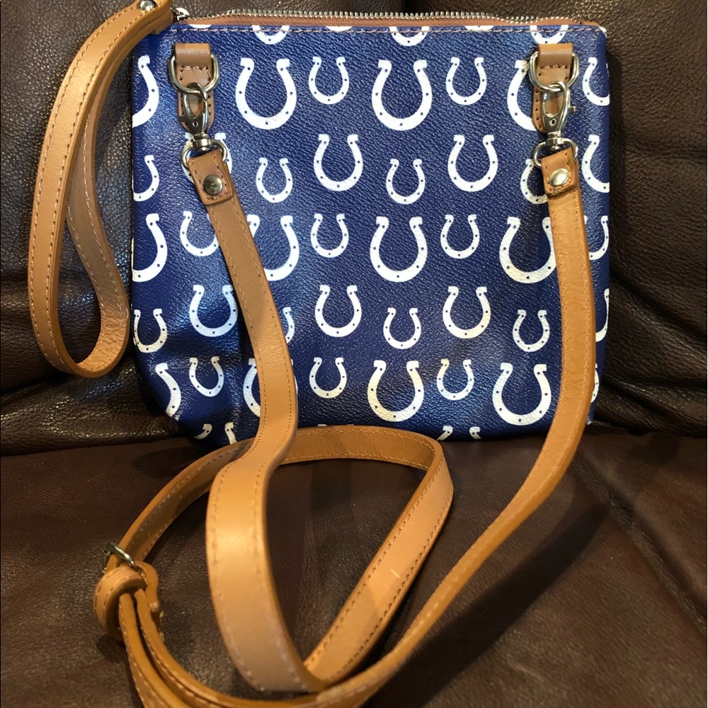 Anastasia Moda Indianapolis Colts Crossbody Purse - Picture 2 of 8